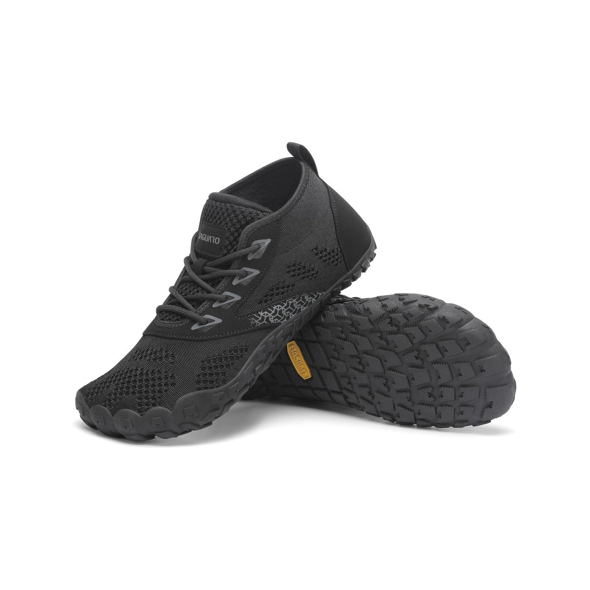 Pantofi barefoot negri BareStep Smart Black, design versatil pentru oraș și outdoor ușor