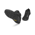 Pantofi barefoot negri BareStep Smart Black cu talpă aderentă pentru suprafețe variate
