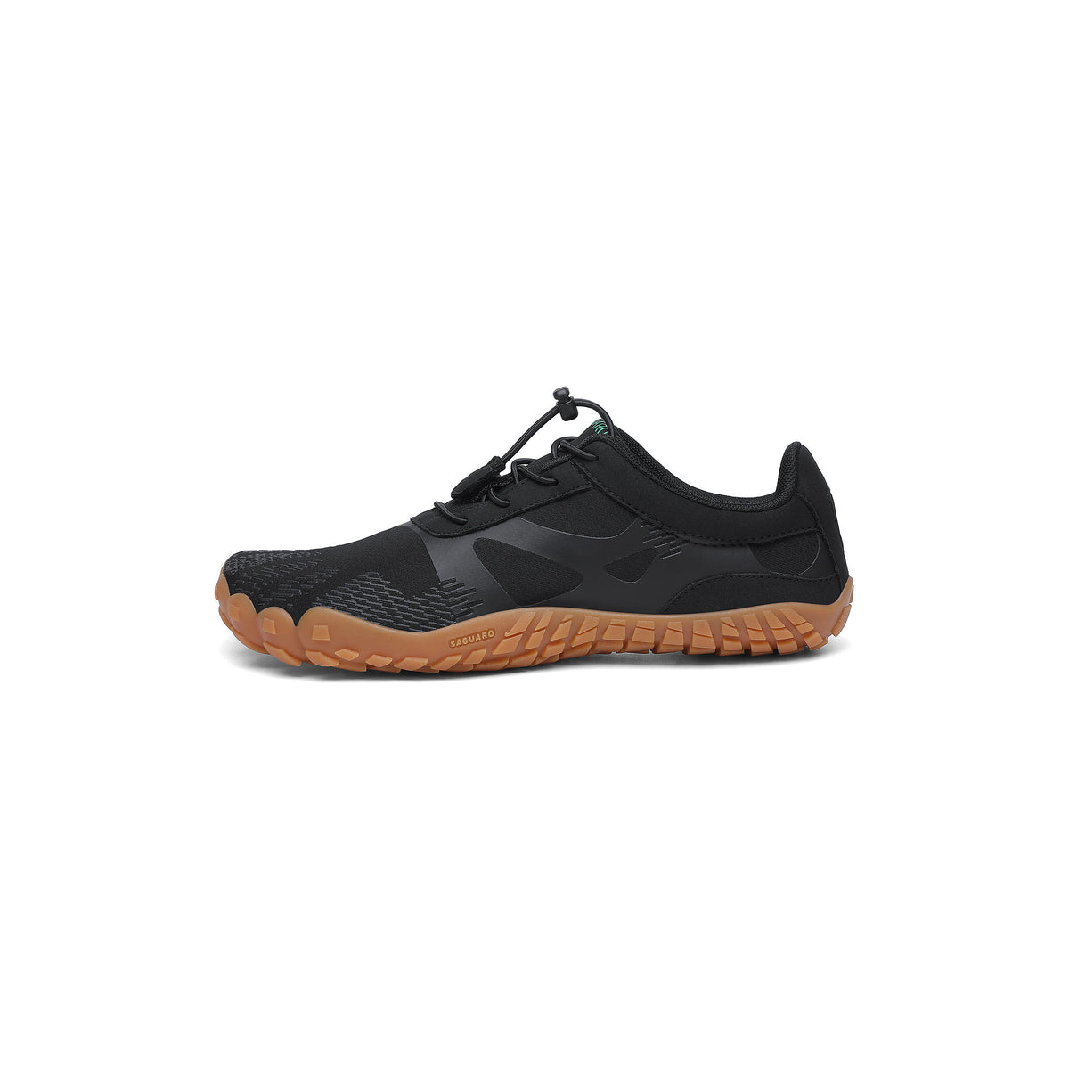 Pantof barefoot BareStep Vitality Khaki, profil lateral cu talpă subțire și flexibilă
