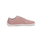 Pantof barefoot roz BareStep Bloom Pink, vedere laterală și talpă joasă