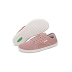 Pantofi barefoot roz BareStep Bloom Pink cu talpă flexibilă din cauciuc